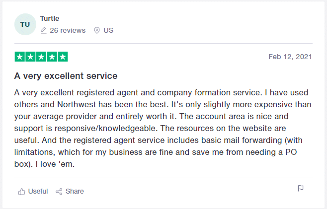 Northwest review truspilot