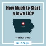 Iowa LLC Various Costs