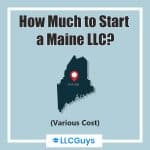 Utvald bild - Maine LLC kostnader