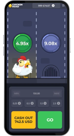 Chicken Road x4,95 Multiplikator
