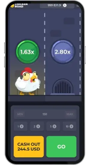 Chicken Road retiro x1.63