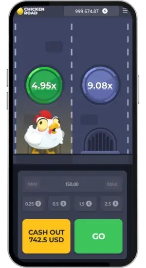 Chicken Road x4.95 Multiplikator