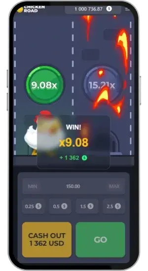 Chicken Road x9.08 Auszahlung