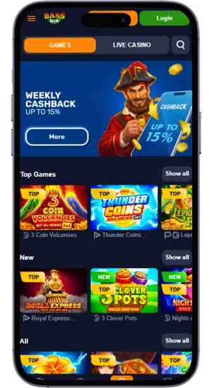 Casino lobby with Chicken Road available