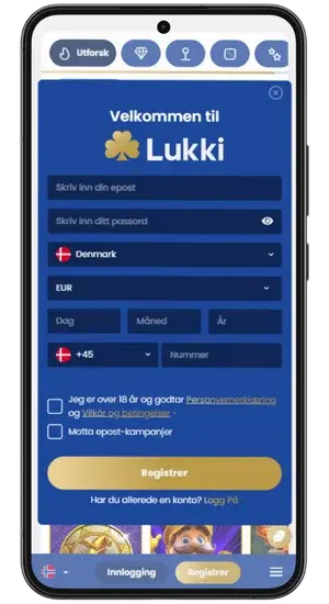 Registrer og spil Chicken Road DK