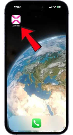 Starta appen iOS
