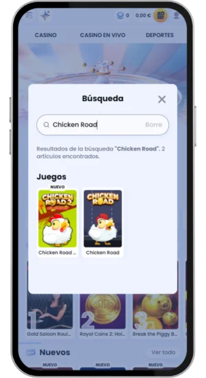 Búsqueda del juego Chicken Road