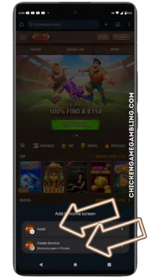 Aggiungi collegamento