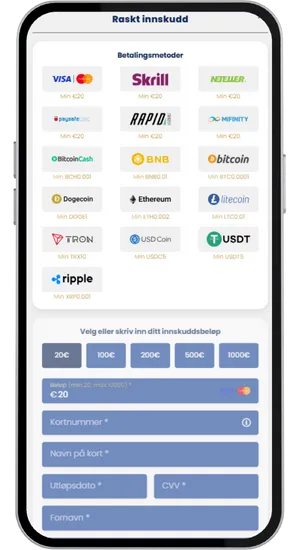 Foretag en indbetaling til Chicken Road 2