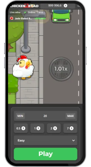 Spillets startskjerm