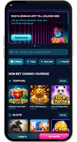 Välj ett licensierat casino